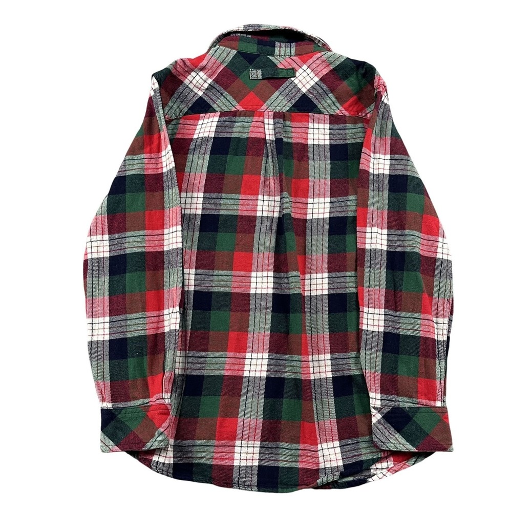 Legendary Whitetails Button Down Flannel Shirt Boys Youth XL (18/20) Red Green - Picture 3 of 6